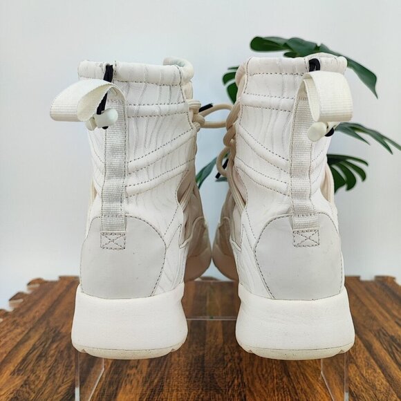Nike Women's Tanjun White High Rise Phantom Fashion Sneakers Size 8 US - Picture 3 of 9